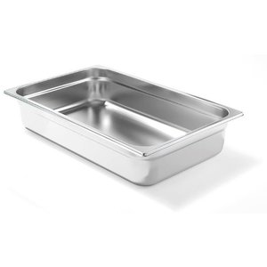 Hendi Stainless Steel Gastronorm Container 2/1 100 mm