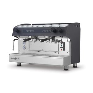 Hendi JULIA coffee machine, 2-group, automatic, black Hendi JULIA coffee machine, 2-group, automatic, black
