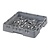 Cambro Kosz na sztućce CAMBRO CAMRACK® do zmywarek 500×500 mm, szary