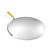 Lilly Codroipo Stainless Steel Pizza Peel Ø400x570 mm, Round, Yellow