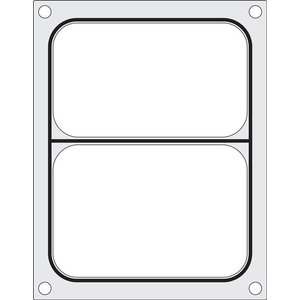 Cas Mould for CAS CDS-01 welding machine for a two-sectioned tray 227x178 mm
