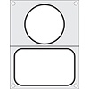 Hendi Mould for the Hendi tray sealer without division 178x113 + container Ø 115