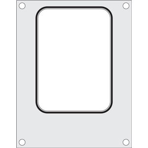 Hendi Mould for Hendi welding machine for 187x137 mm tacke without division