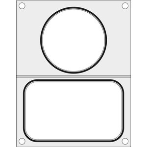 Hendi Mat for welding machine MANUPACK 190 for tray without division 178x113 + container Ø 115