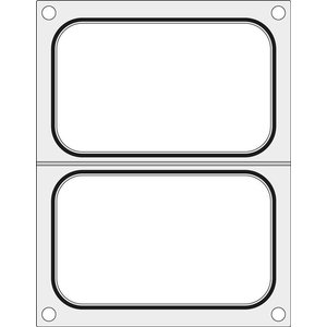 Hendi Matryca do zgrzewarki T-REX M-C-S oraz B190/192 STRONG na dwie tacki 178x113 mm