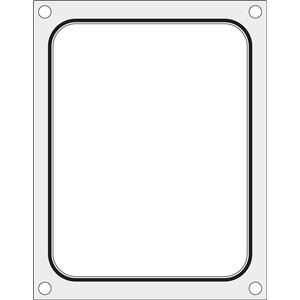 Hendi Matryca do zgrzewarki  BOKAMA AG02E oraz AG02HD na tackę  bez podziału 187x137 mm