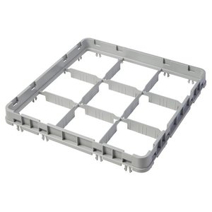 Cambro Nadstawka do koszy CAMBRO HALF DROP 500×500 mm szara, model E2 9 przegródek Cambro Nadstawka do koszy CAMBRO HALF DROP 500×500 mm szara, model E2 9 przegródek