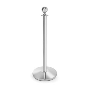 Hendi Stand for Barrier Post ø360 mm, Silver Chrome