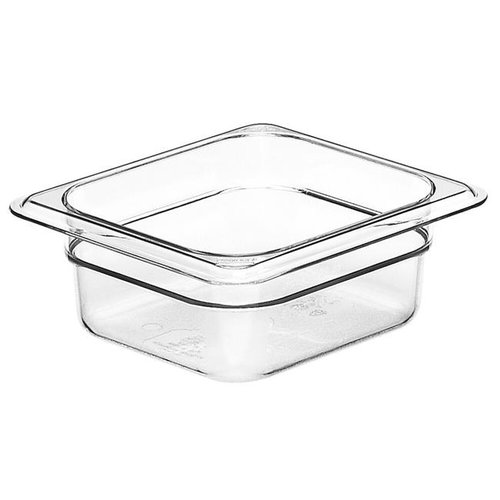 Cambro CAMBRO Camwear® GN 1/6 container made of 1.5 l polycarbonate Cambro CAMBRO Camwear® GN 1/6 container made of 1.5 l polycarbonate