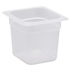 Cambro Pojemnik CAMBRO GN 1/6 z przezroczystego polipropylenu 1 l