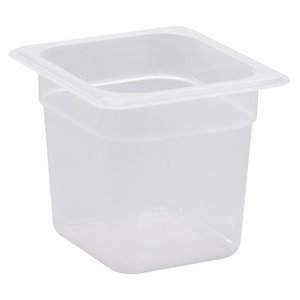 Cambro CAMBRO GN 1/6 container made of transparent polypropylene, 1 l Cambro CAMBRO GN 1/6 container made of transparent polypropylene, 1 l
