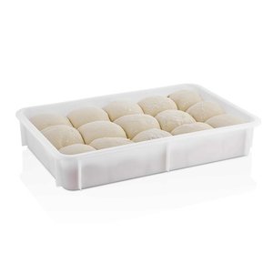 AmerBox Pojemnik na ciasto do pizzy z polietylenu 600x400x(H)80 mm AmerBox Pojemnik na ciasto do pizzy z polietylenu 600x400x(H)80 mm