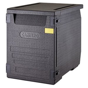 Cambro Thermo-insulated container CAMBRO Cam GoBox® front loading, 600x400 mm 155 l, with adjustable rails Cambro Thermo-insulated container CAMBRO Cam GoBox® front loading, 600x400 mm 155 l, with adjustable rails