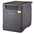 Cambro Thermo-insulated container CAMBRO Cam GoBox® front loading, 600x400 mm 155 l, with adjustable rails