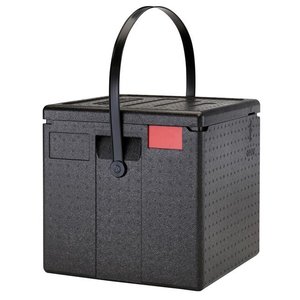 Cambro Pojemnik termoizolacyjny CAMBRO Cam GoBox® na pizzę ładowany od góry 8 kartonów - 330x330x(H)40 mm