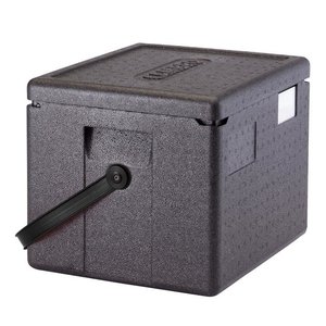Cambro Pojemnik termoizolacyjny CAMBRO Cam GoBox® z czarnym paskiem, GN 1/2 22,3 l