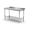 Hendi Wall table with shelf - screwed, dimensions 1700x700x850 mm Hendi Wall table with shelf - screwed, dimensions 1700x700x850 mm