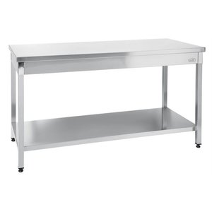Hendi Central work table with a shelf 1400 Hendi Central work table with a shelf 1400