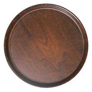 Cambro Serving tray CAMBRO, round, non-slip, beech wood Ø 320