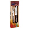 Tramontina Steak cutlery set "Jumbo", 2 pcs. In a gift box, dark brown