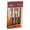 Tramontina Steak or pizza cutlery set, 4 pcs. In a gift box, dark brown