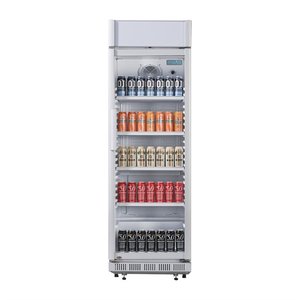 Polar Refrigeration  C-Series Upright Display Cooler with Light Box 346Ltr Polar Refrigeration  C-Series Upright Display Cooler with Light Box 346Ltr
