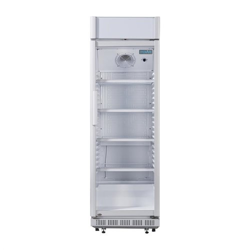 Polar Refrigeration  C-Series Upright Display Cooler with Light Box 346Ltr Polar Refrigeration  C-Series Upright Display Cooler with Light Box 346Ltr