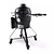 Maxima Grill na węgiel drzewny Ø46 cm uchylny / ceramiczny