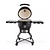 Maxima Grill na węgiel drzewny Ø46 cm uchylny / ceramiczny