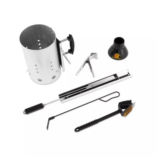 Maxima Grill na węgiel drzewny Ø56 cm uchylny / ceramiczny Maxima Grill na węgiel drzewny Ø56 cm uchylny / ceramiczny