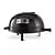 Maxima Piec do pizzy 1-komorowy opalany drewnem, 1 x Ø 34 cm