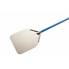 Saro Aluminium Pizza Peel 330x330x1840 mm, Square, Blue