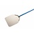 Saro Aluminium Pizza Peel 330x330x1840 mm, Square, Blue