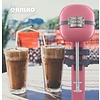 Kalko Urządzenie do Milkshake 350W ze stali nierdzewnej, kolor różowy