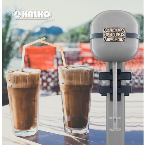 Kalko Urządzenie do Milkshake 350W ze stali nierdzewnej, kolor szary Kalko Urządzenie do Milkshake 350W ze stali nierdzewnej, kolor szary