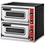 GGF Double Deck Electric Pizza Oven 4,4 kW, 2 x Ø 40 cm, 400 V