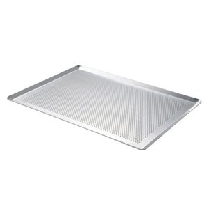 de BUYER Perforated aluminium baking tray, thickness 15 mm, 53 x 32.5 cm, oblique edges DE BUYER de BUYER Perforated aluminium baking tray, thickness 15 mm, 53 x 32.5 cm, oblique edges DE BUYER