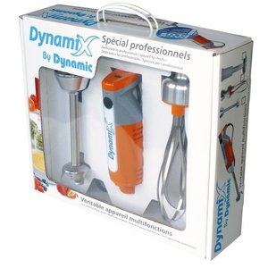 Dynamic Blender zanurzeniowy z ramieniem miksującym i ubijającym 160 mm, 13000 obr. / min., 0,2 kW Dynamic Blender zanurzeniowy z ramieniem miksującym i ubijającym 160 mm, 13000 obr. / min., 0,2 kW