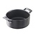 REVOL Deep round dish in black porcelain, cast iron style color Belle Cuisine Deep Round Dish line REVOL