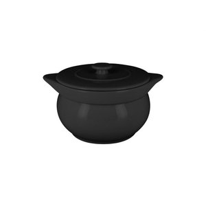 Rak Round Cream soup bowl with a lid Volcano 115 cl, dia. 15 cm Chef's Fusion line PORCELAIN Rak Round Cream soup bowl with a lid Volcano 115 cl, dia. 15 cm Chef's Fusion line PORCELAIN