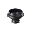 REVOL Lion's head porcelain soup tureen, cast iron style color Lion Headed Soup Bowl No Lid 45Cl line REVOL