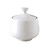 Rak Sugar bowl with a lid 250 ml Nano line PORCELAIN