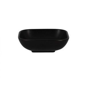 Rak Square dish 11 cm AUREA black- PORCELAIN Rak Square dish 11 cm AUREA black- PORCELAIN