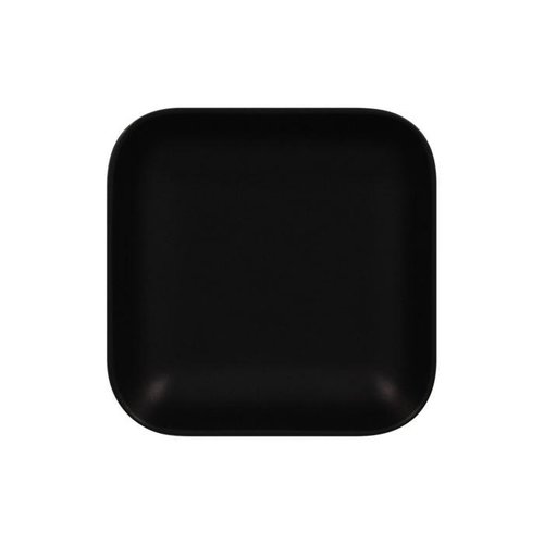 Rak Square dish 15 cm AUREA black - PORCELAIN Rak Square dish 15 cm AUREA black - PORCELAIN