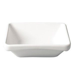 Rak Square dish, dia. 11 cm Ska line PORCELAIN Rak Square dish, dia. 11 cm Ska line PORCELAIN
