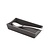 REVOL Black ceramic spoon rest, matt slate style color Rvlt2 Spoon Rest line REVOL