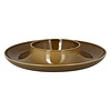 TOM-GAST Round plate 29,5 cm with hollow central section, brown, SUGGESTIONS Ashore -RAK PORCELAIN