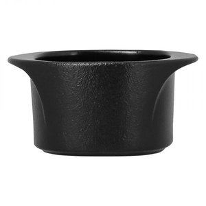 TOM-GAST Square dish 9x9 cm, 330 ml black SUGGESTIONS Staged - RAK PORCELAIN TOM-GAST Square dish 9x9 cm, 330 ml black SUGGESTIONS Staged - RAK PORCELAIN