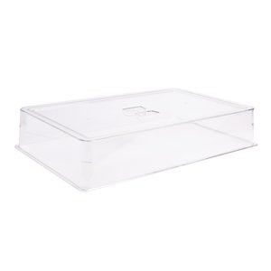 Verlo Pokrywa GN 1/1 do tac z melaminy h.10 cm przezroczysta Verlo Pokrywa GN 1/1 do tac z melaminy h.10 cm przezroczysta