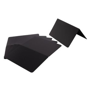 Verlo Menu board PP 10,8 X 9 cm black VERLO